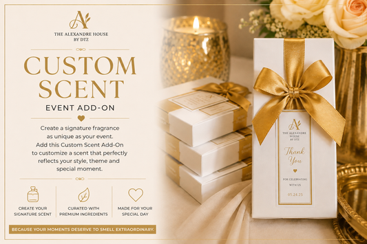 Custom Scent Creation | Luxury Event Favors