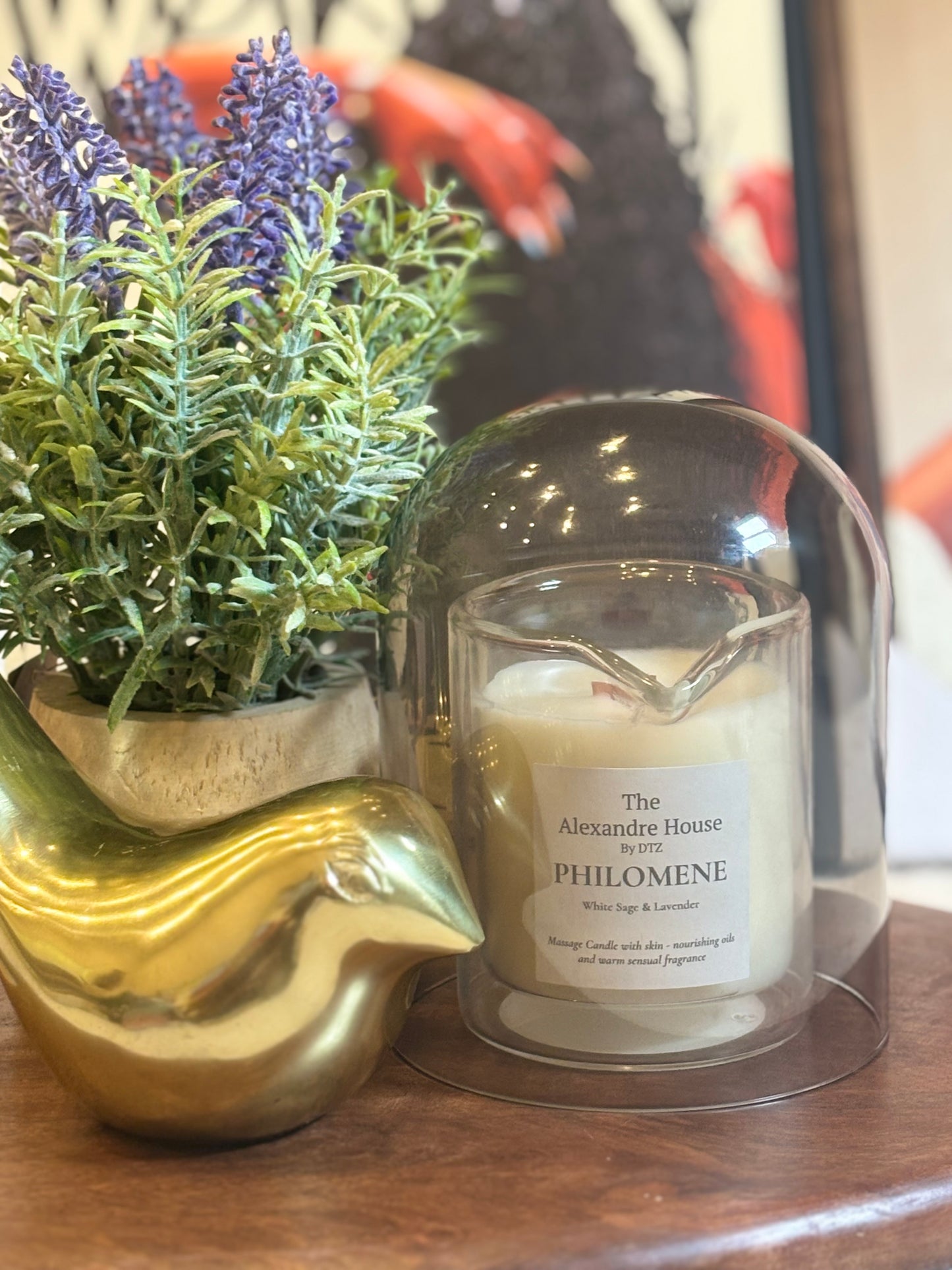 Luxury Glass Candle Cloche