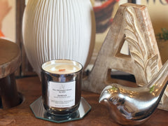 DORIAN | Santal Coconut & Amber Signature Candle (8 oz)A bold, clean luxury candle in a crackling wood wick