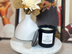 Woodson |Dark Orchard Signature Candle (8 oz) — A mysterious, sultry luxury candle with a crackling wood wick