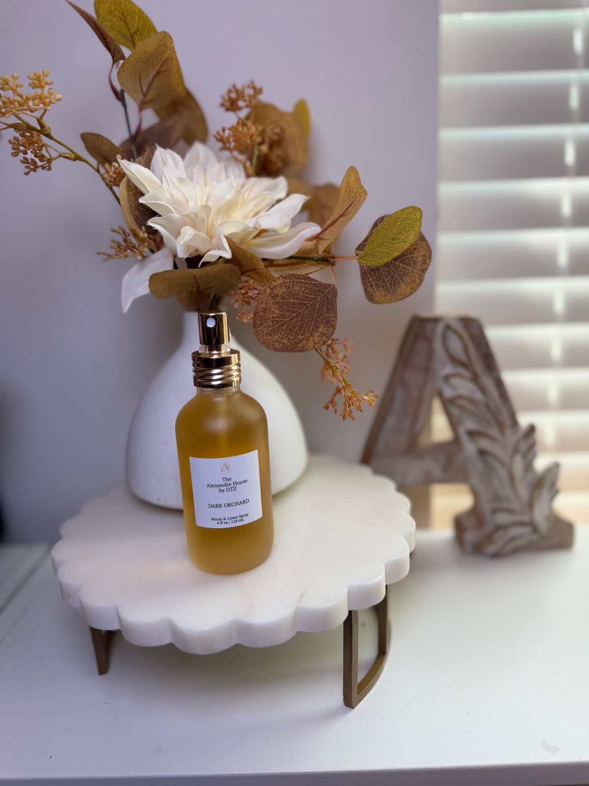Woodson | Dark Orchard Luxury Room & Linen Spray (3.4 oz) — A rich, exotic spray that adds warmth to any space
