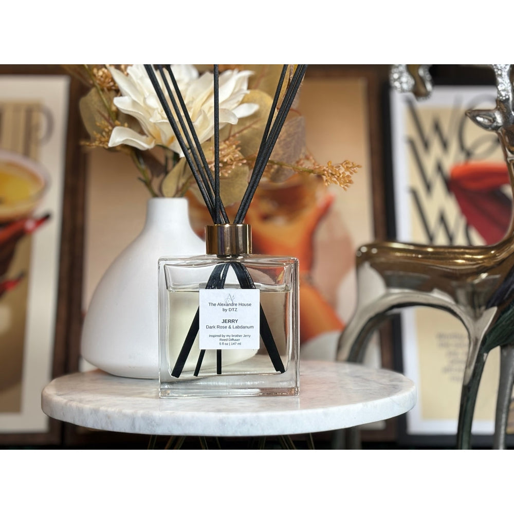 Jerry | Dark Rose & Labdanum Reed diffuser 5 oz