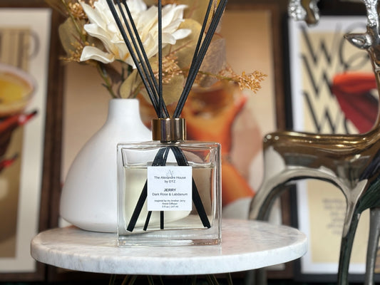Jerry | Dark Rose & Labdanum Reed diffuser 5 oz