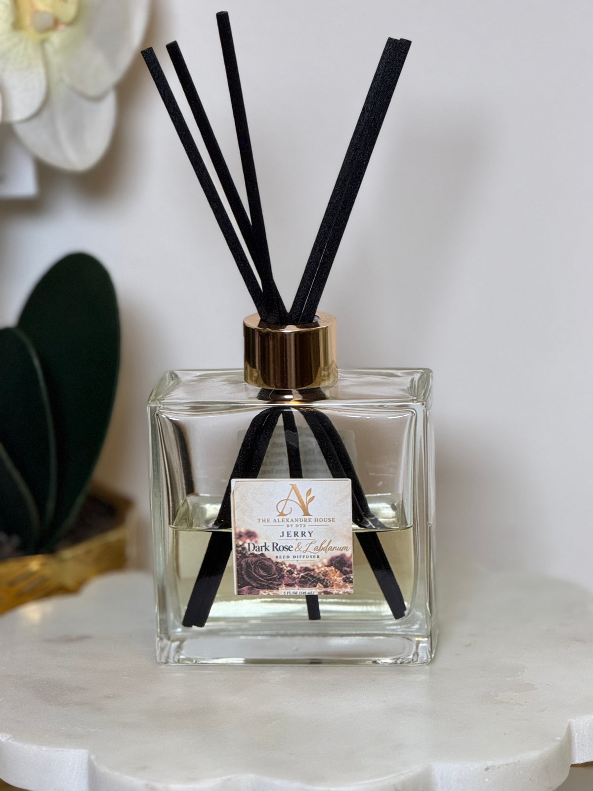 Jerry | Dark Rose & Labdanum Reed diffuser 5 oz