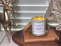 Alexandre Holiday| Frosted Fir Signature Candle 8 oz