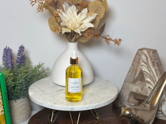 Reynard | Teakwood Body Oil (3.4oz ) lightweight luxury oil, available in shimmer or non shimmer