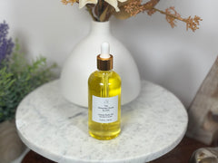 Sahra | Island Cashmere Body Oil (3.4 oz) - lightweight luxury oil, available in shimmer or non shimmer