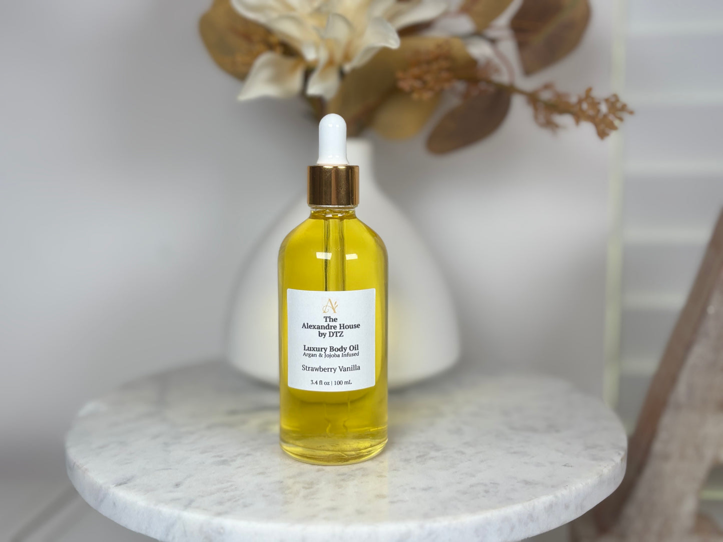 Island Cashmere | Luxury Body Oil (3.4 oz) - lightweight luxury oil, available in shimmer or non shimmer