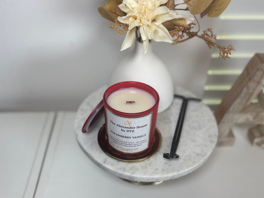 Strawberry Vanilla | 8 oz Signature Candle